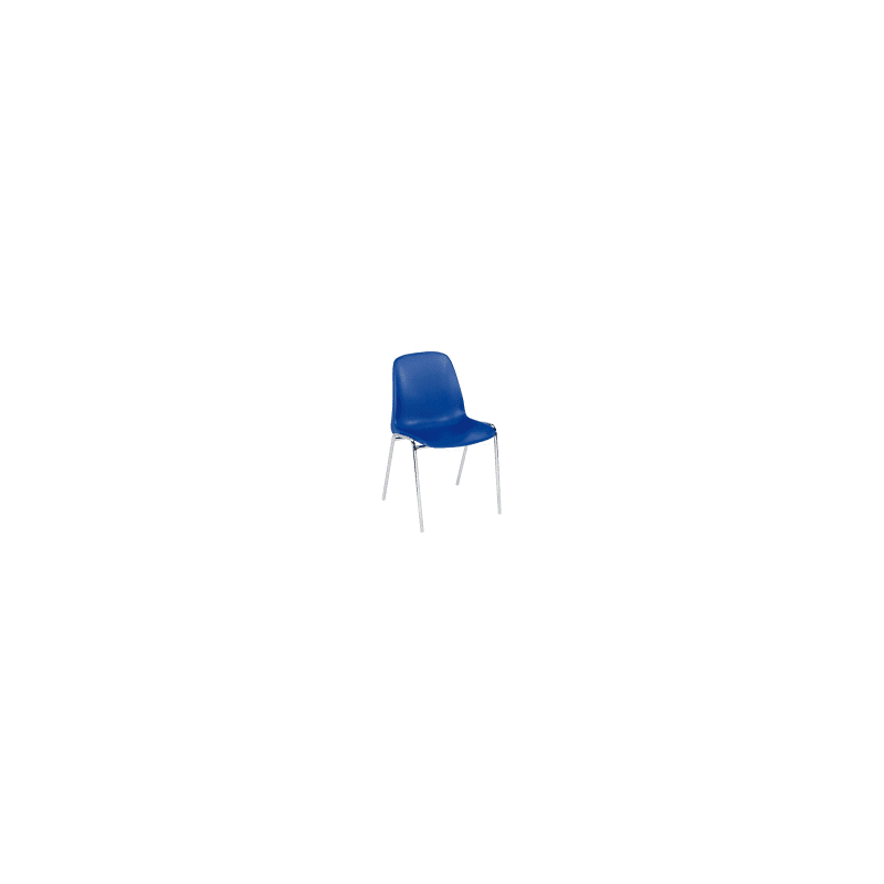 Chaise Coque couleur bleu à louer